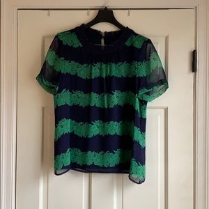 100 % Silk J. Crew Blouse